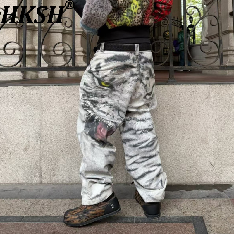 Streetwear Brand Niche - HKSH Wiosna Jesień Nowe Męskie Spodnie