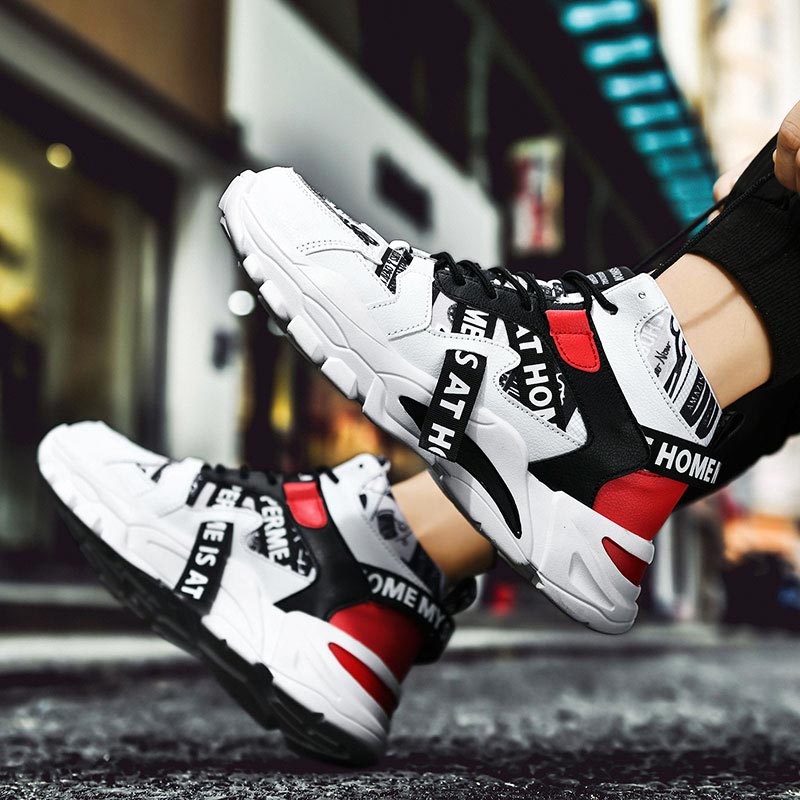 Online Streetwear Brand - Duże rozmiary wysokie góry Chunky buty
