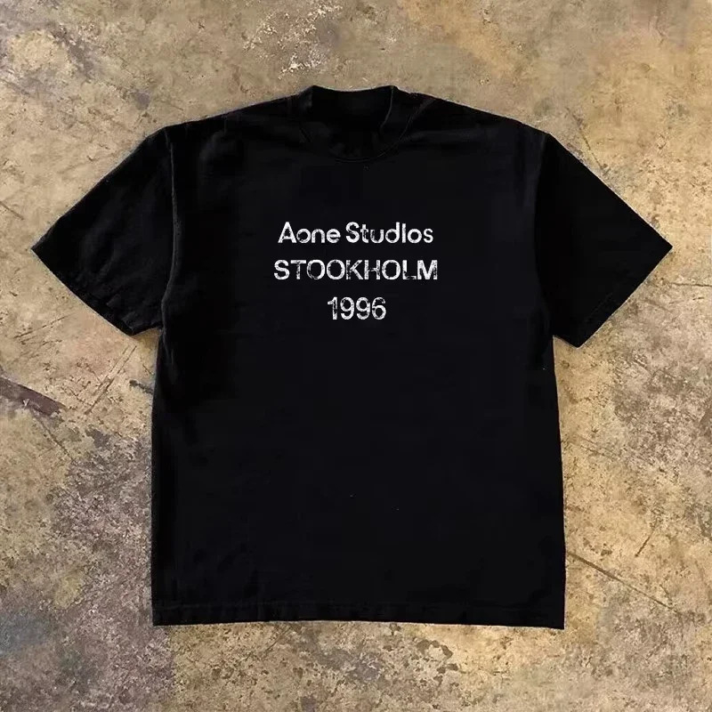 Streetwear Brand Marketing - Klasyczne logo STOCKHOLM 1996 Wyblakły luksusowy
