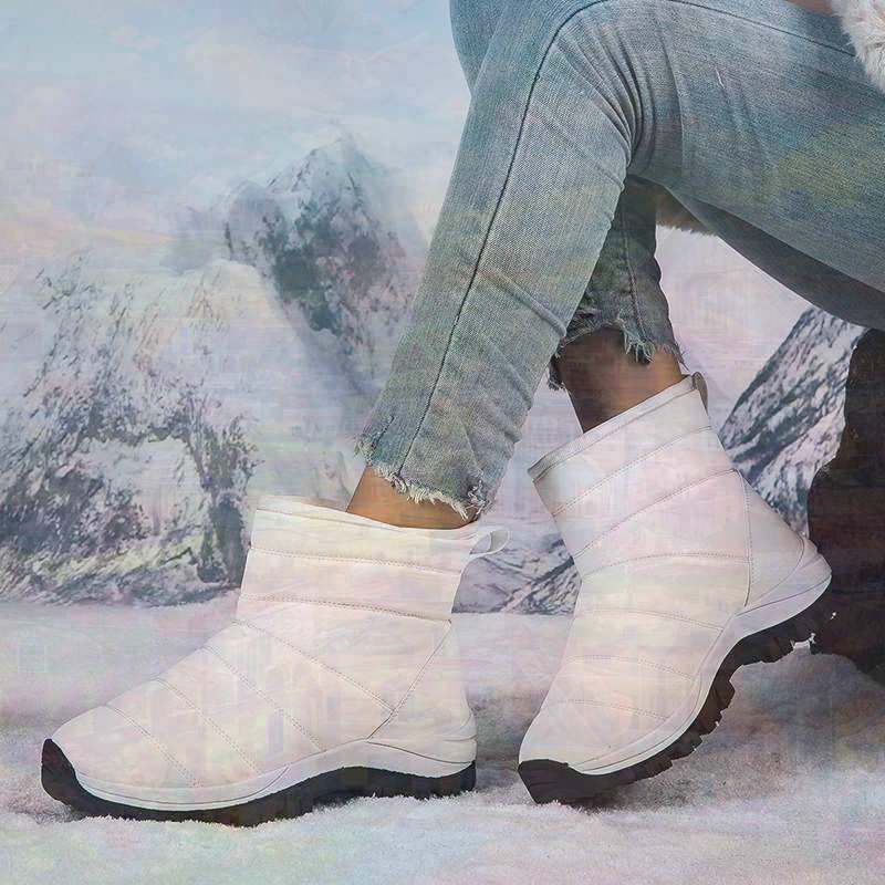 Streetwear Brand In Uk - Antypoślizgowe termo starsze tenisowe damskie buty