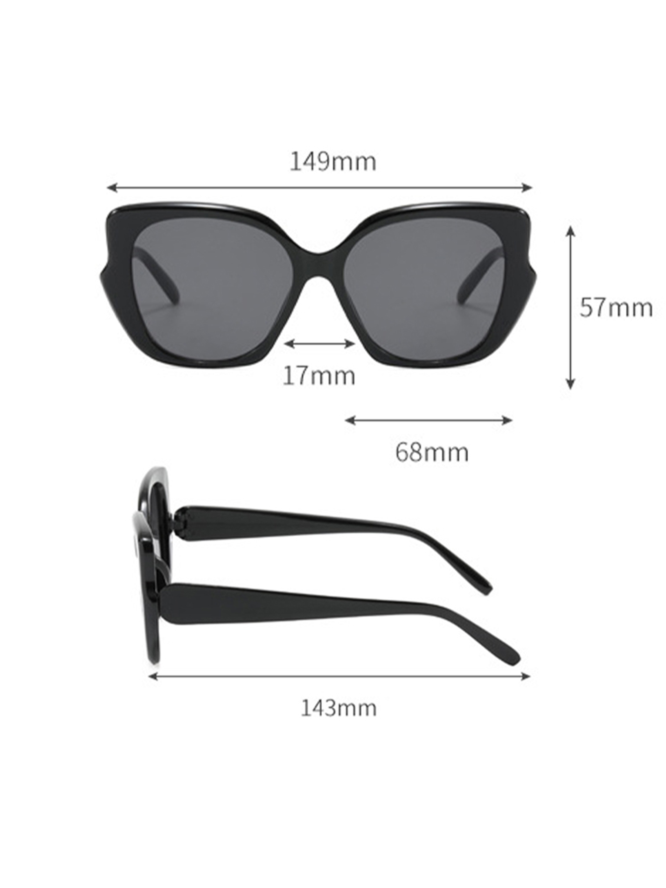 1 szt. Modne okulary przeciwsł – Streetwear Brand Niche recenzja i cena