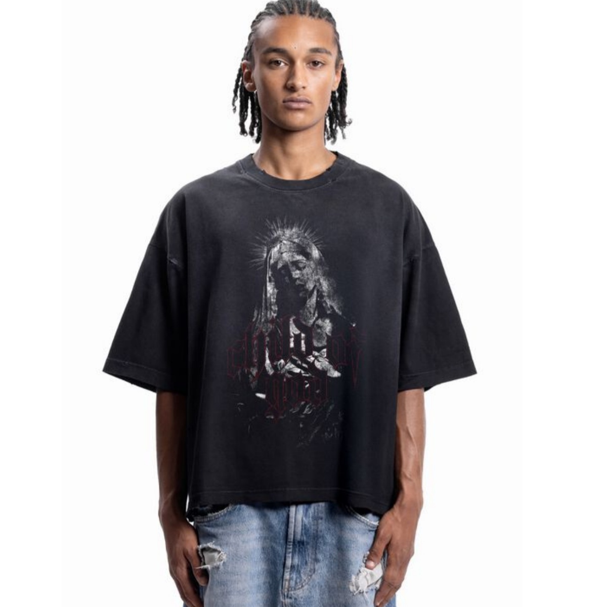 Koszulka z grafiką Goat Metal  – Streetwear Brand Font recenzja i cena
