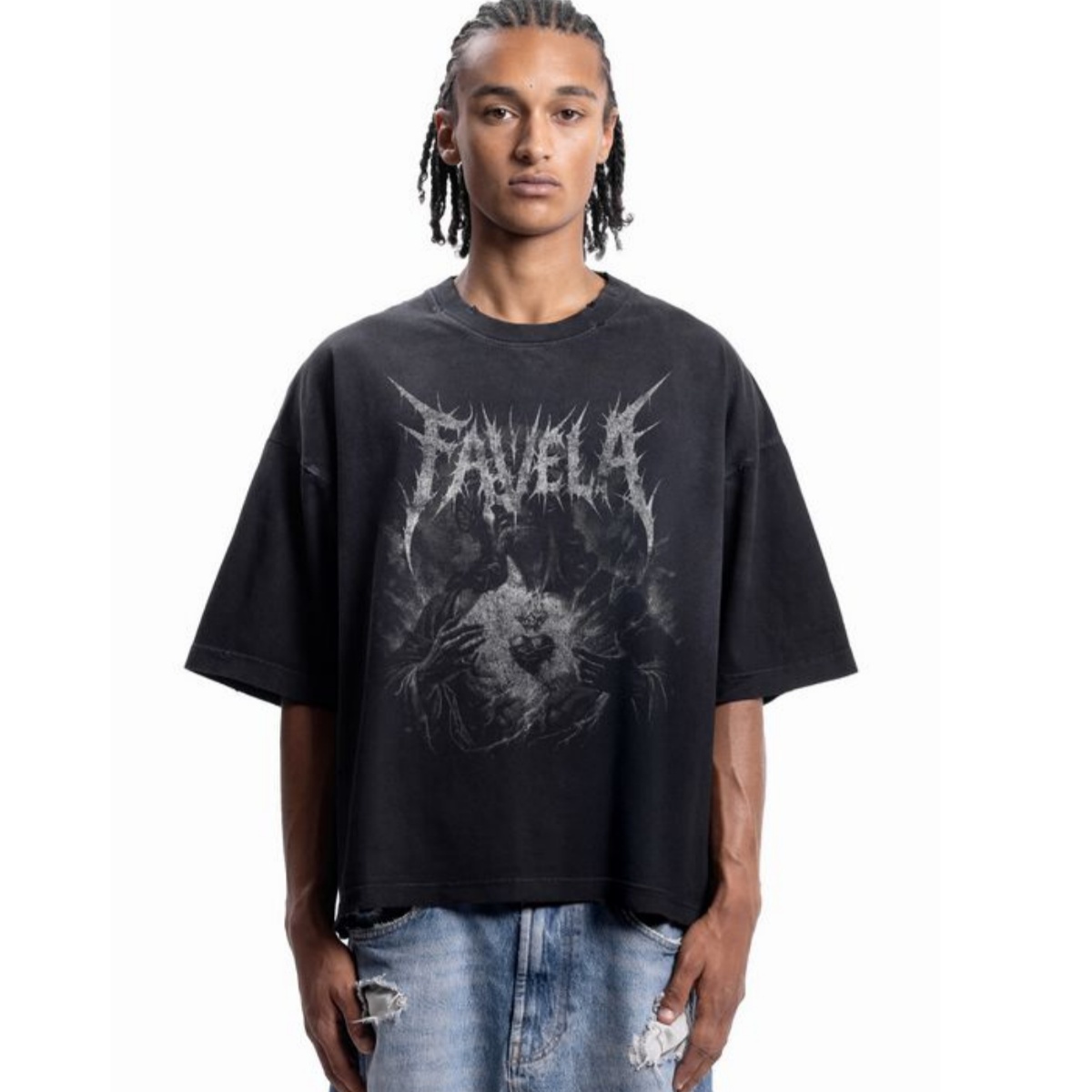 Koszulka Sacred Heart Metal Fo – Streetwear Brand Font recenzja i cena