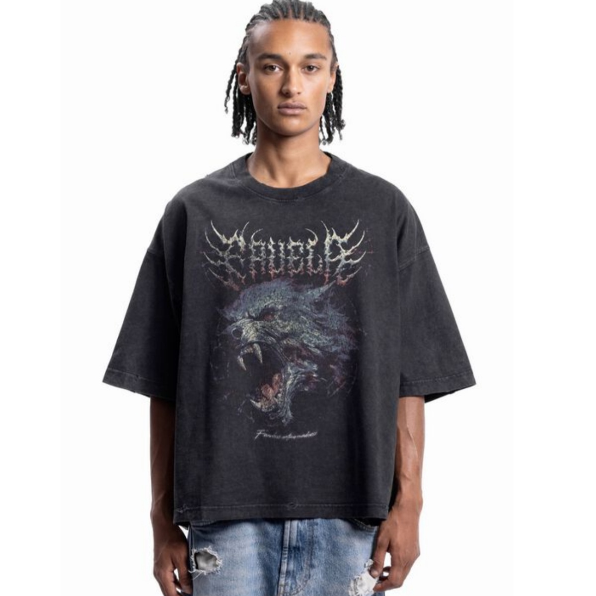 Koszulka Sacred Heart Metal Fo – Streetwear Brand Font recenzja i cena